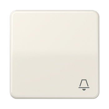 JUNG CD Бежевая Клавиша для 1-ая с символом ЗВОНОК ударопрочная CD590BFK