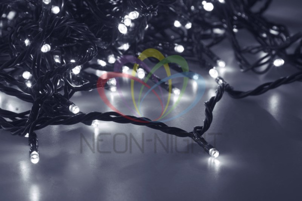 Купить NEON-NIGHT Гирлянда "LED ClipLight" 24V, 5 нитей по 20 метров, цвет диодов Белый 323-505