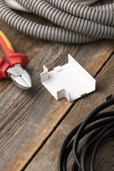 Купить EKF PROxima Угол T-образный (40х25) (4 шт) Plast Белый