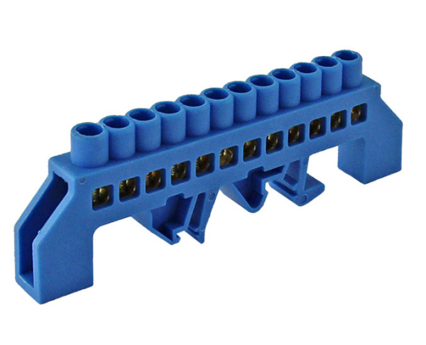 Купить IEK Шина N ноль в комб DIN-изол Стойка ШНИ-8х12-12-КС-С