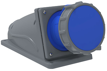 IEK Розетка стационарная ССИ-133 63А-6ч/200-250В 2Р+РЕ IP67 MAGNUM