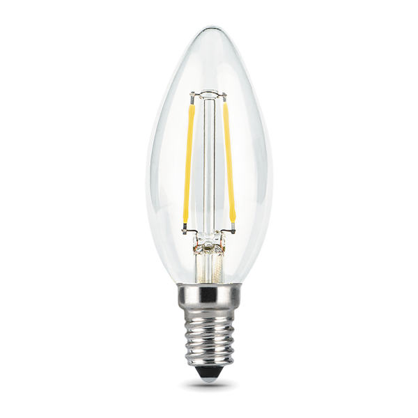 Купить Gauss Лампа Filament Свеча 5W 420lm 2700К Е14 диммируемая LED 103801105-D