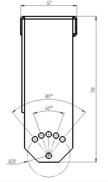 Купить СТ INOX LED 20 (GL/SS) 5000K II class
