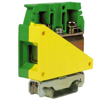 DKC TE.50/O, зажим для заземления желт.зелен 50 кв.мм