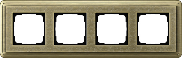 Gira ClassiX Art Бронза/Бронза Рамка 4-ая 0214661
