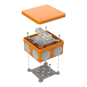 Промрукав Коробка огнестойкая для о/п двухкомпонентная 60-0300-FR6.0-4-4-Р Е15-Е60 100х100х50