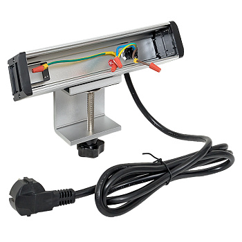 EKF PROxima Встраиваемый настольный розеточный блок для крепления к столу, 10 модулей, C-Line