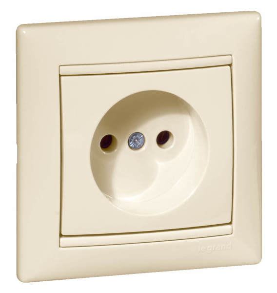 Купить Legrand Valena Крем Розетка 1-ая б/з 774316