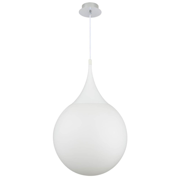 Maytoni Pendant Dewdrop Белый Подвес 1xE27 8W P225-PL-400-N Maytoni Pendant Dewdrop Белый Подвес 1xE27 8W P225-PL-400-N