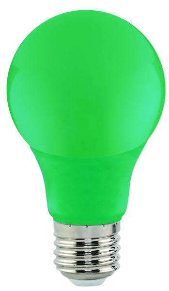 Horoz Electric 001-017-0003 3W Зелёный E27 175-250V Светодиодная цветная лампа SPECTRA HRZ00000009