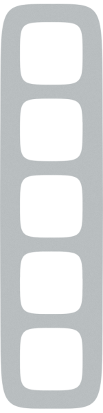 Купить Legrand Valena ALLURE Алюминий Рамка 5-ая 754395