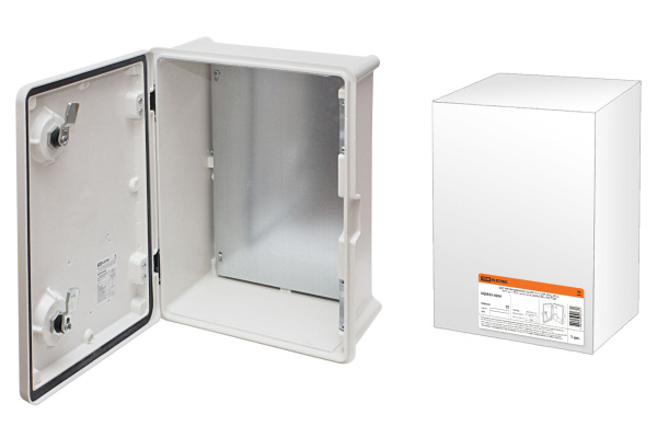 TDM Щит антивандальный, ЩПМП-1-1, GRP, IP65, IK10, -50 С до +70 С, навесной, (400х300х170) SQ0925-0204