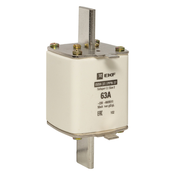 EKF PROxima Плавкая вставка ППН-37 400/63А габарит 2