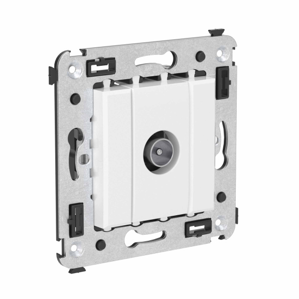 Купить DKC Розетка TV оконечная в стену, "Avanti", "Белое облако"