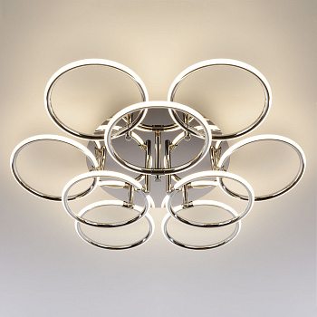 Eurosvet Хром 90069/9 Светильник потолочный 00000082062