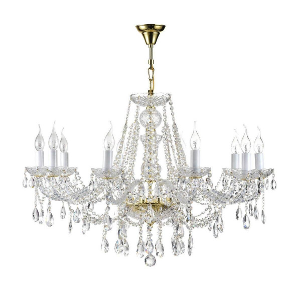 Maytoni Royal Classic Beatrix Золото Люстра 10xE14 60W DIA019-10-G Maytoni Royal Classic Beatrix Золото Люстра 10xE14 60W DIA019-10-G