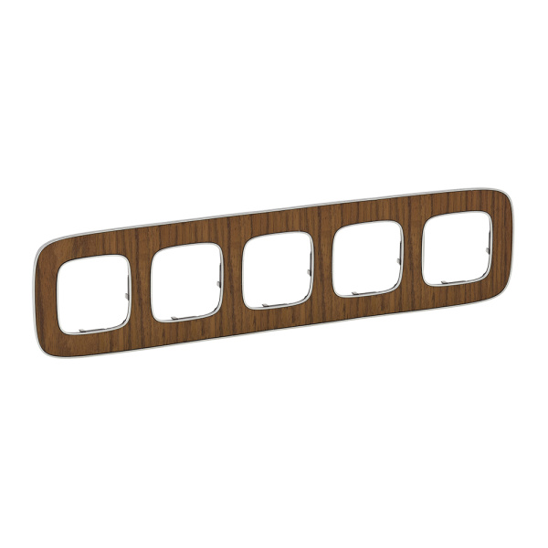 Legrand Valena ALLURE Орех Рамка 5-ая 754465