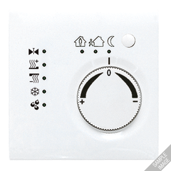 JUNG KNX-регулятор с шинным сопряжением с ручкой для установки температуры светло-серый LS2178LG