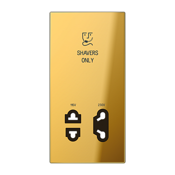 JUNG Накладка бритвенной розетки имитация золота SOGO7522PL