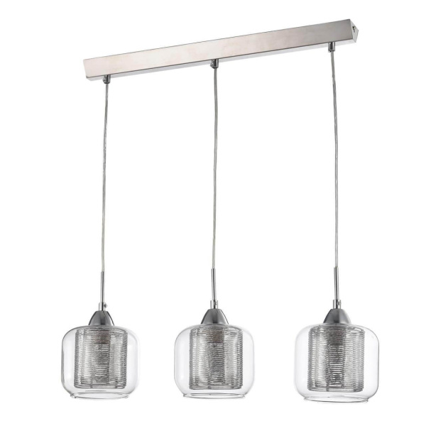 Freya Modern Wellington Хром Подвесной светильник E14 60W FR5314-PL-03-CH