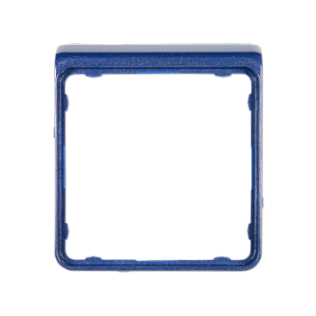 JUNG CD plus Синий металлик Рамка внешняя цветная CDP82BLM