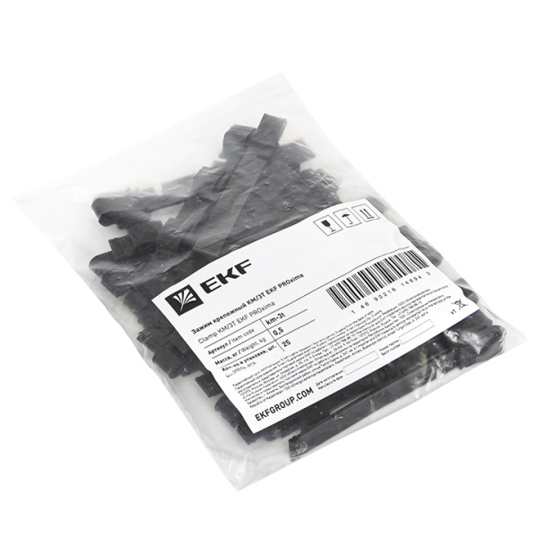 Купить EKF Зажим крепежный КМ/3Т