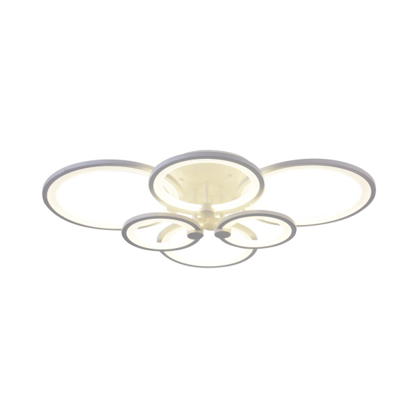 Купить Freya LED Lola Белый Потолочный светильник 6600 LED 98W FR6680-CL-L98W