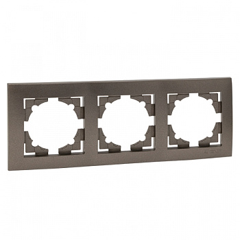 EKF PROxima Валенсия Рамка 3-местная графит