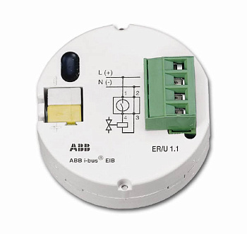 ABB KNX ER/U 1.1 Актор-электронное реле 1-кан 24-250V AC/DC 0,5 A в монт коробку GHQ6310044R0111