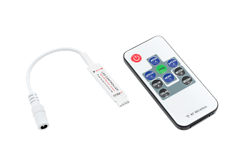 SWG Mini Контроллер RGB радио с пультом, 5-24 Вольта, 6А, RF-RGB-10-6A