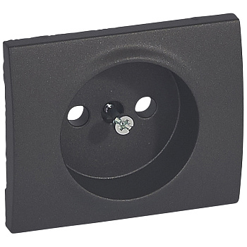 Legrand Galea Life Темная Бронза Накладка розетки б/з 771226