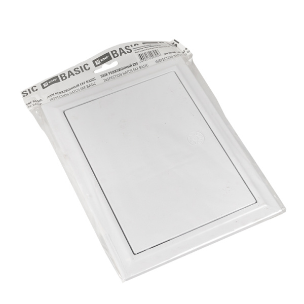 Купить EKF Basic Люк ревизионный пластик с нажим. замком 150х200 (ШхВ внутр.)