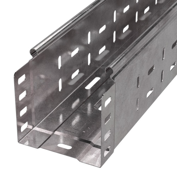 Промрукав Лоток перфорированный Стандарт 100х100х3000 (6 м/уп) PR16.0004