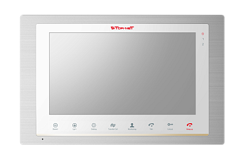 Tor-neT Видеодомофон, 10", серебро/белый TR-31M SW