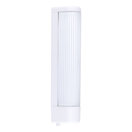 Eglo Подсветка для зеркала BARI 1, 2x40W (E14), L350, B60, пластик, белый/рифленое стекло, белый, с кноп. выкл. 94987