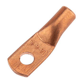 Наконечник ТМ 16-6-6 (16мм² - Ø6мм) (в упак 5 шт), Rexant 07-5310-1