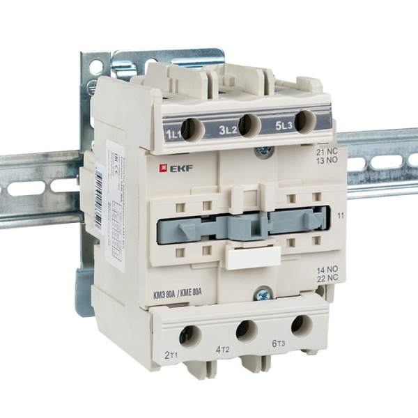Купить EKF PROxima Контактор КМЭ малогабаритный 80А 110В NO+NC