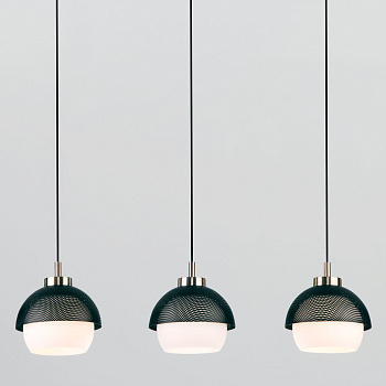 Eurosvet Подвесной светильник 50106/3 античная бронза/черный a044691