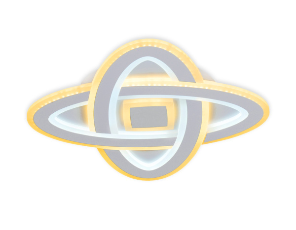 Ambrella Потолочный светодиодный светильник с пультом FA777 WH белый 108W 450*450*40 (ПДУ РАДИО 2.4)