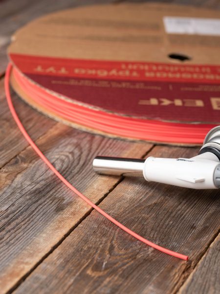 Купить EKF PROxima Термоусаживаемая трубка ТУТ нг 2/1 красная рулон