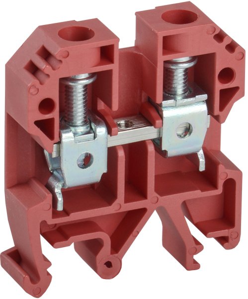 IEK Клемма винтовая КВИ-10мм2 красная