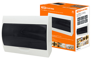 TDM Бокс ЩРН-П-12модулей навесной пластик IP41 SQ0901-0004