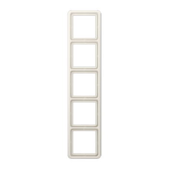 JUNG CD Бежевая Рамка 5-ая ударопрочная ударопрочная CD585WUW