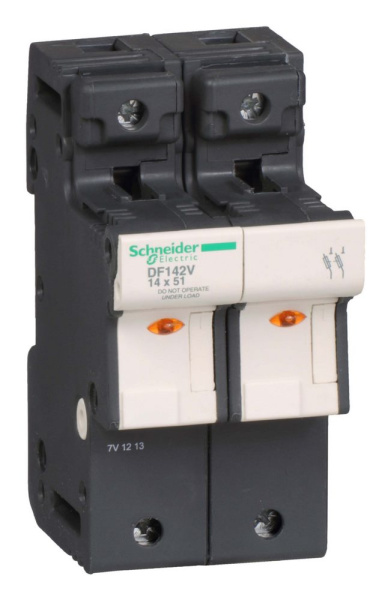 Купить SE Разделитель-предохранитель 50A с указателем срабатывания 2Р 14х51 DF142V