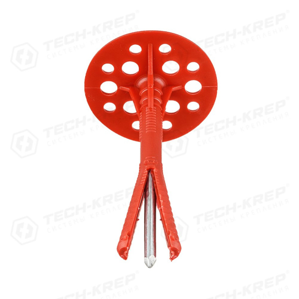 Tech-Krep Дюбель для теплоизоляции с мет. гвоздём 10х120 (50 шт) - пакет 101933