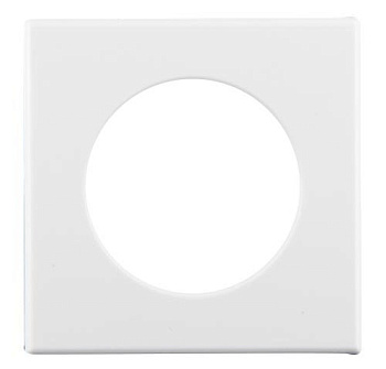 BEG Квадратная декоративная рамка для датчиков серии PD11, размеры 54 x 54 x 2,6 мм, белый 92994