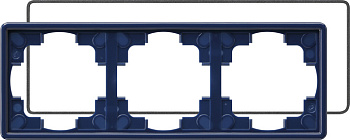 Gira Рамка тройная с уплотнительной вставкой 025346