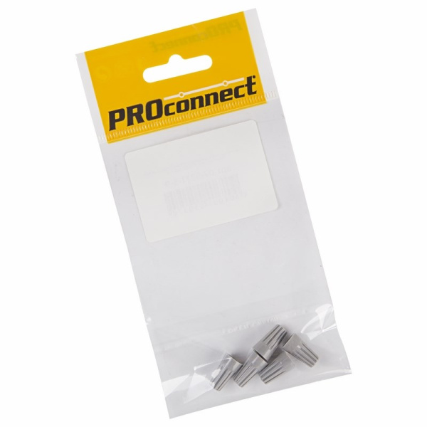 PROconnect Соединительный изолирующий зажим "СИЗ-1", 1,0-3,0 мм², серый, 5 шт. 07-5211-5-9 PROconnect Соединительный изолирующий зажим "СИЗ-1", 1,0-3,0 мм², серый, 5 шт. 07-5211-5-9