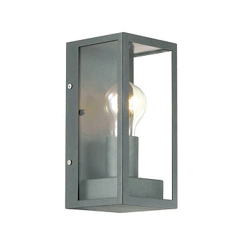 Odeon Light 4165/1W ODL19 306 Светильник уличный настенный  IP44 E27 1*60W ARGOS черный/прозрачный