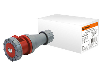 TDM Розетка кабельная IP67 125А 3Р+РЕ 380В SQ0611-0007
